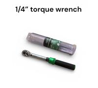 United Tools Torque Wrench Micrometer Style 1/4" Drive 5-25Nm Calibrated