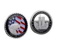 United we Stand Honoring and Remember 11 September 2001 Challenge Coin