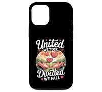United We Toss Divided We Fall Cornhole Case for iPhone 12/12 Pro