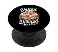 United We Toss Divided We Fall Cornhole PopSockets Adhesive PopGrip
