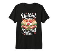 United We Toss Divided We Fall Cornhole Premium T-Shirt