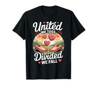 United We Toss Divided We Fall Cornhole T-Shirt