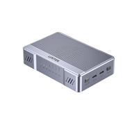 UNITEK SolidForce 20Gbps Dual Bay RAID M.2 SSD Enclosure, Dual M.2 NVMe Slots up to 16TB (RAID 0/1), 20Gbps USB-C Data Transfer, Tool-Free Installation, Auto Cooling Fan, LED Indicators