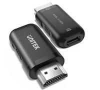 UNITEK USB C to HDMI Adapter Uni-Directional Type-C Female Video Source to HDMI Male Display Converter 4K 60Hz Thunderbolt 3/4 Adapter for MacBook Pro/Air iPhone Series iPad Pro Windows Surface