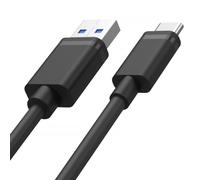 UNITEK USB CABLE USB-A - USB-C 25CM, Y-C480BK