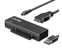 Unitek USB to SATA Adapter, SATA to USB 3.0 Hard Drive Adapter Converter for Universal 2.5/3.5 SATA HDD/SSD Hard Drive Disk and SATA Optical Drive, Include 12V/2A Power Adapter