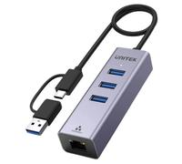 UNITEK Y-3088B USB 3.0 USB-A/USB-C Hub
