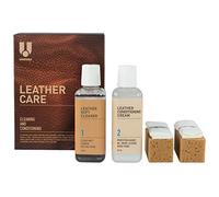 UNITERS Leather Care KIT Cleaning and Conditioning (250ml) - Leather Cleaning Kit with Leather Soft Cleaner and Leather Conditioning Cream for Furniture, Upholstery, Shoe, Bags, and Car Interior