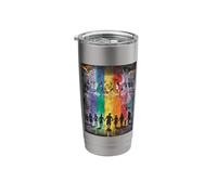 Unity and Diversity: A Chalk Art Celebration Stainless Steel Insulated Tumbler