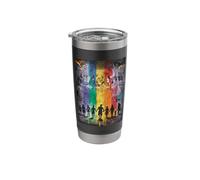 Unity and Diversity: A Chalk Art Celebration Stainless Steel Insulated Tumbler