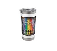 Unity and Diversity: A Chalk Art Celebration Stainless Steel Insulated Tumbler