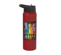Unity and Diversity: A Chalk Art Celebration Stainless Steel Insulated Water Bottle