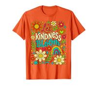 Unity Day Let Kindness Bloom Wild Flowers Anti Bullying Kids T-Shirt