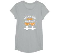 Unity Day Orange You Glad We're Friends? Funny Pun Gift T-Shirt, Girls, Heather Grey, Medium