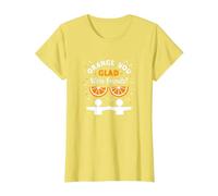 Unity Day Orange You Glad We're Friends? Funny Pun Gift T-Shirt, Women, Lemon, XS