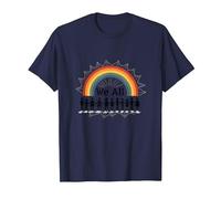 Unity Day We All Belong Rainbow Diversity Inclusion T-Shirt, Men, Navy, M
