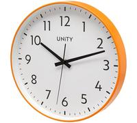 Unity Fradley 30cm Wall Clock - Orange