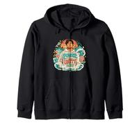 Unity Harmony Nature Spirit 2026 Art Zip Hoodie