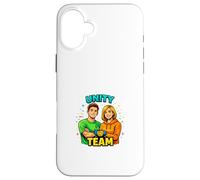 Unity Team Positive Support Community Design Case for iPhone 16 Plus