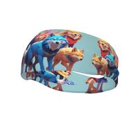 Unity Wolf Pack Unisex Sports Headband, Running Basketball Elastic Headband, Yoga Sports Fitness Sweat Band,