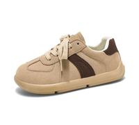 Unitysow Kids Trainers Boys Girls Walking Running Shoes Athletic Sneakers Sports Shoes Lightweight Comfortable Toddler,Camel,1 UK Child