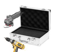 Univarsal Tool Organizer - Compact Metal Storage Case, Lightweight Equipment Carry Box | Sl luminium Body With Handle, Great For Garage Field Tasks, Professional Toolkit Container For Devices