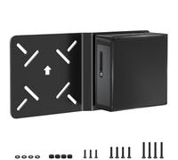 Univeral Vesa Mount Compatible with Intel NUC Gen 13 Pro 12 Pro 11 Pro 10 8 7 6 5 Mini PC Wall Vesa Desk Mount Bracket Compatible with Intel NUC Mini PC Mounting Plate can be Installed on Monitor Arm