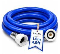 Universal 1.5m Washing Machine Hose - Cold Water Inlet Pipe (Blue) | Dishwasher Intel Pipe, Washing Machine Water Pipe, Compatible with Most Washing Machines, Durable and Flexible