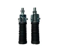 Universal 1 Pair Rear Pillion Motorcycle Foot Pegs Footrests 10mm Thread Foot Pegs