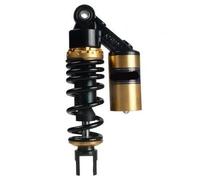 Universal 1 PCS 235mm Rear Shock Absorber Of Motorcycle Suspension For YAM&AHA 50CC Nitrogen(Black spring)