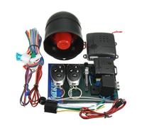 Universal 1-Way Car Alarm Vehicle System Protection Security Keyless Entry Siren 2 Remote Control Burglar Easy Installation and Wide Compatibility