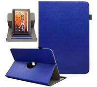 Universal 10 10.1 Inch Android Tablet Case, Dluggs PU Leather 360 Degree Rotating Multi-Angle Viewing Stand Case Cover for 10 10.1 and All 9.5-10.5 Inch Tablet, Darkblue