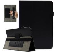 Universal 10 Inch Tablet Case, Universal 10.1 Inch Tablet Case, Viclowlpfe Protective Folio Stand Android Case for 9.6-10.5 Inch Tablet with Hand Strap and Cards Slots, Black