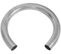 Universal 1000mm Flexible Exhaust Pipe - Muffler Tip Quick Repair Tube 36mm ID 40mm OD Vent Hose for Cars Smoe Tubes Upgrade Exhaust System