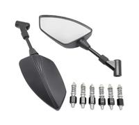 Universal 10mm Motorcycle Rearview Left&Right Rear View Mirrors Housing Side Mirror FOR R1200GS R1200 GS R 1200 RT R1200RT(Style A)