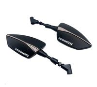 Universal 10mm Motorcycle Rearview Mirror Left&Right Rear View Mirrors Housing Side Mirror FOR BMW FOR R1200GS R1200RT Rearview Motorbike Mirrors