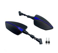 Universal 10mm Motorcycle Rearview Mirror Left&Right Rear View Mirrors Housing Side Mirror FOR R1200GS R 1200GS R1200RT(Style G)