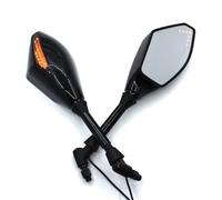 Universal 10mm Motorcycle Rearview Mirrors Turn Signal Integrated For NC700X CB500X CB650F CB1000R PCX125 PCX150