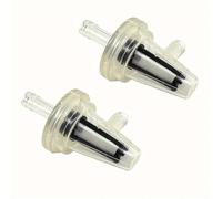 Universal 10PCS Inline Fuel Filter 90° Motorcycle ATV Dirt Bike 6mm Gas Filter