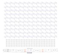 Universal 120 Pcs LED Strip Mounting Bracket, Fixing Clips for 12mm to 14mm Silicone LED Strip Lighting, Translucent
