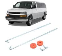 Universal 12in J Hook Battery Hold Down Bolts with Washer Wing Nut for Car