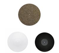 Universal 12inch Cork & Rubber/Acrylic Record Players Turntable Platter Mat