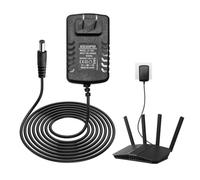 Universal 12V 2A Power Supply AC/DC Adapter 100-240V 50/60Hz,12V Power Supply 5.5mm x 2.1mm Plug, for LED Light Strip/Security Camera Display/Wireless Router/and WIFI IP/Audio/Video Devices