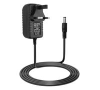 Universal 12V 2A Power Supply Adapter AC/DC 100-240V Input 50/60Hz 5.5mm x 2.5mm Connector for LED Strips CCTV Cameras WiFi Routers Security Systems & Audio/Video Devices 1.5m cable