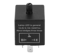 Universal 12V 3 Pin CF-13 CF-14 JL-02 Motorcycle LED Flasher Blinker Relay Automobile Turn Signal Light Relay Motorcycle Switch(CF-13)