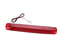 Universal 12V Auto High Level Mount 3rd Brake Light Tail Third Stop Lights Car Reversing Rear Lamp Modified Replacement Parts High Third Brake Light(Red)