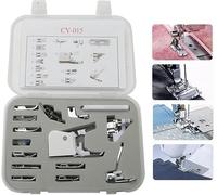 Universal 15 Piece Sewing Machine Presser Walking Feet Kit - OEM Suitable for Babylock Janome Brother New Home Singer Kenmore Simplicity Toyota Necchi