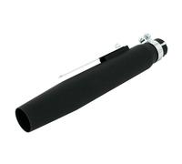 Universal 15" Tapered Matt Black Silencer Clamp & Reducer Motorcycle