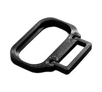 Universal 18mm Band Mount Adapter for Fitbit Air Tracker | Adapter for Fitbit Air 18mm band universal compatibility; four color options: black white gray clear PLA frame enclosure;
