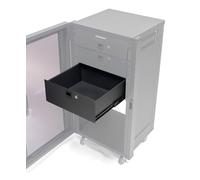 Universal 19-inch Rack Drawer - Black 4U
